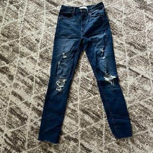 Abercrombie & Fitch super skinny ultra high rise jeans